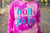 Holly Jolly (Bleached Fuschia Sweatshirt)